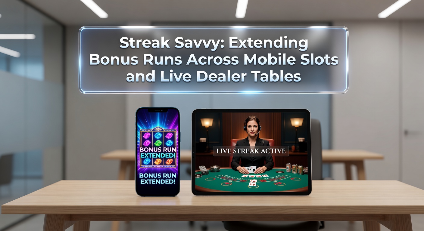 Live dealer roulette wheel spinning alongside mobile slot bonus symbols, demonstrating integrated streak mechanics across games