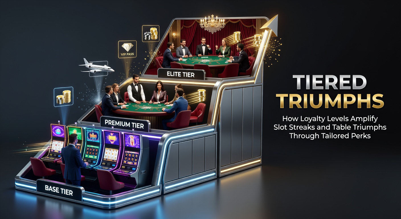 Player at a bustling slot machine bank, illuminated by loyalty perk notifications on screen
