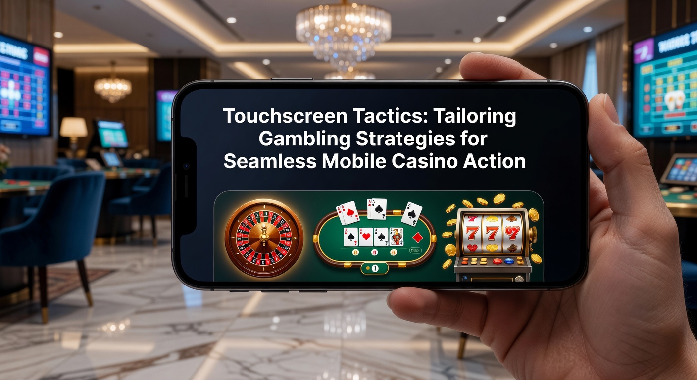 Close-up of fingers executing multi-touch gestures on a mobile blackjack table, betting chips with precise drags